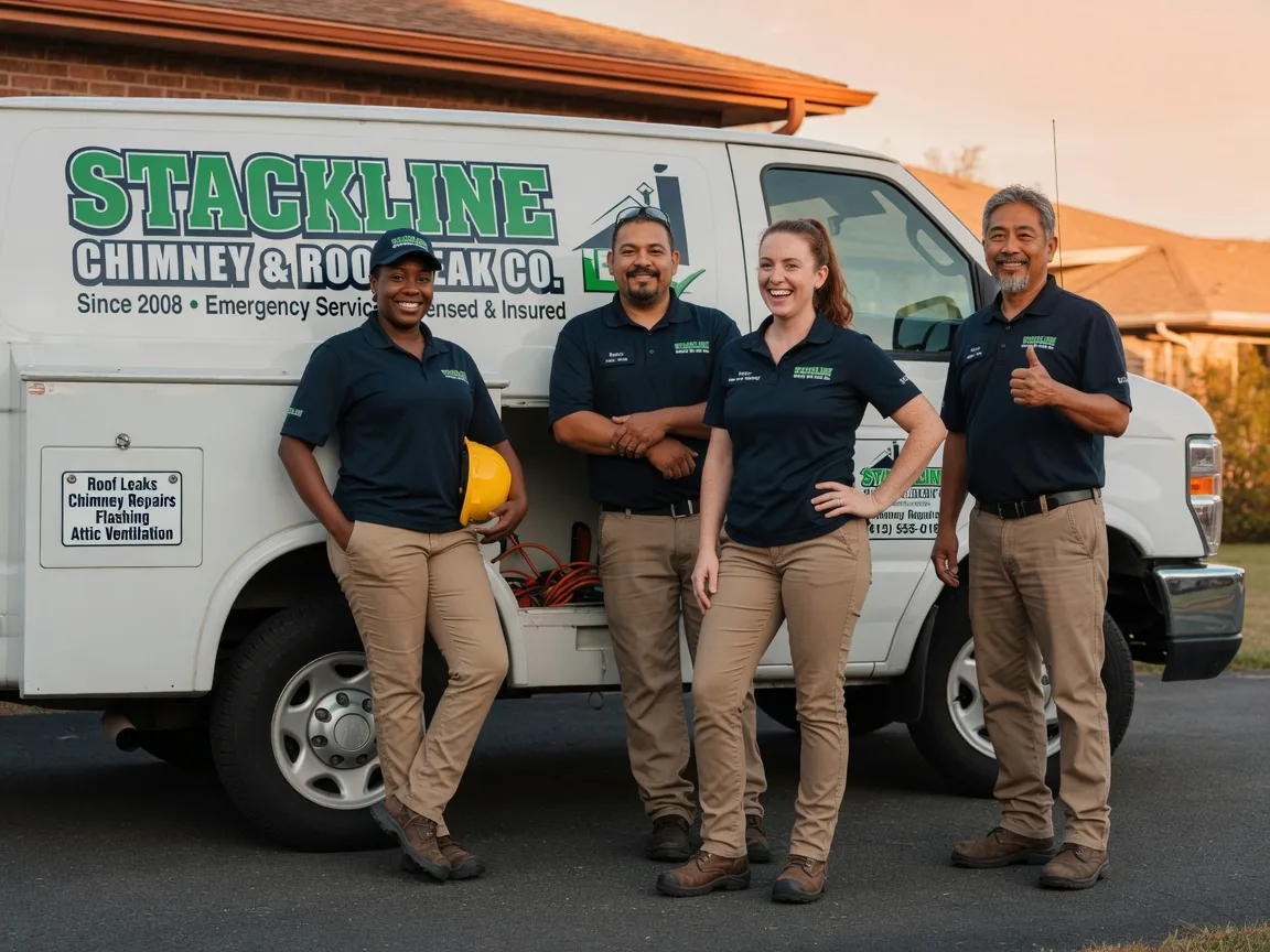 Chimney flashing repair company in Jackson, LA
